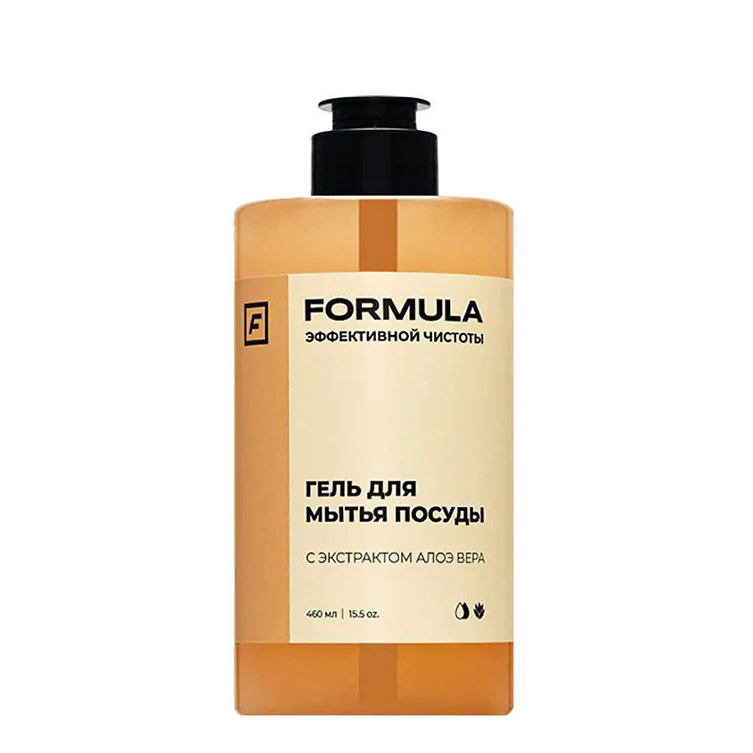 Изображение товара Гель для мытья посуды с экстрактом алоэ вера 460 мл F FORMULA