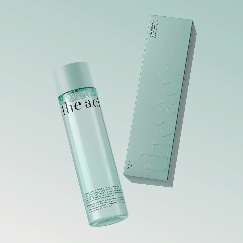 Изображение товара THE ACT Мицеллярная вода для проблемной кожи, 250 мл