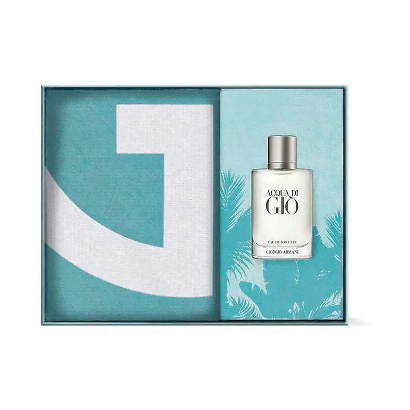 Изображение товара GIORGIO ARMANI Набор Acqua di Gio: Туалетная вода + Полотенце, 100 мл + 1 шт.