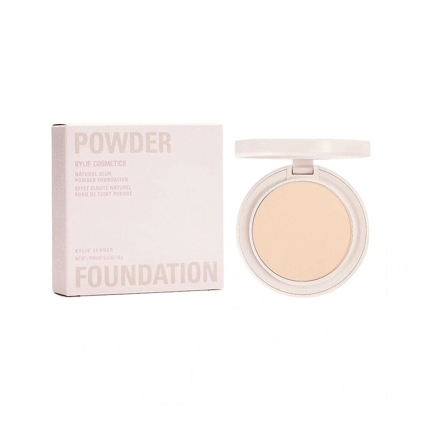 Изображение товара KYLIE COSMETICS Foundation Natural Blur Powder 01C компактная пудра для лица для всех типов кожи