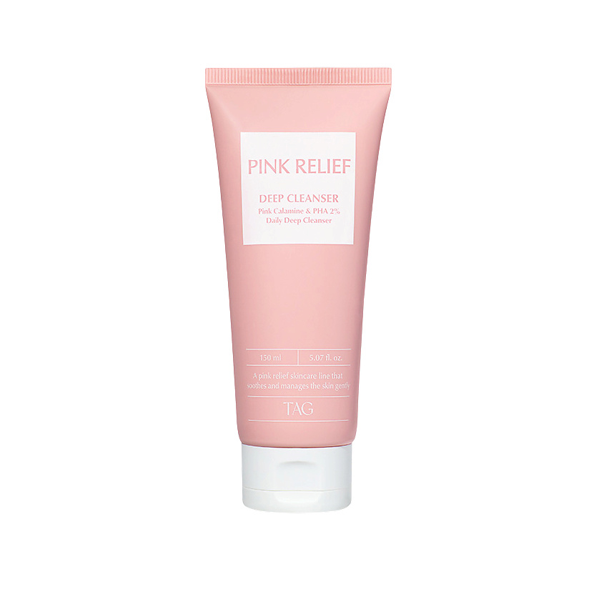 Изображение товара Пенка для лица очищающая Pink Relief Deep Cleanser 150 мл для чувствительной и любой кожи