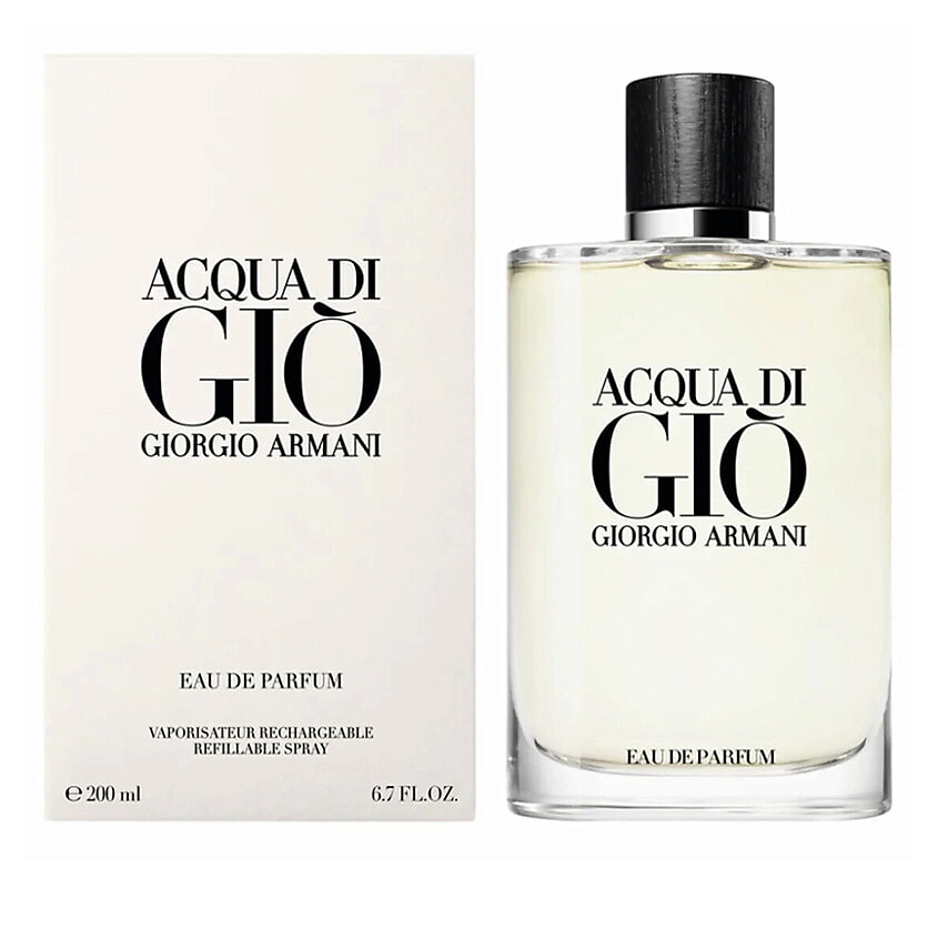 Изображение товара Гелио армані парфюмерная вода Acqua di Gio Homme 200 мл мужской аромат свежий