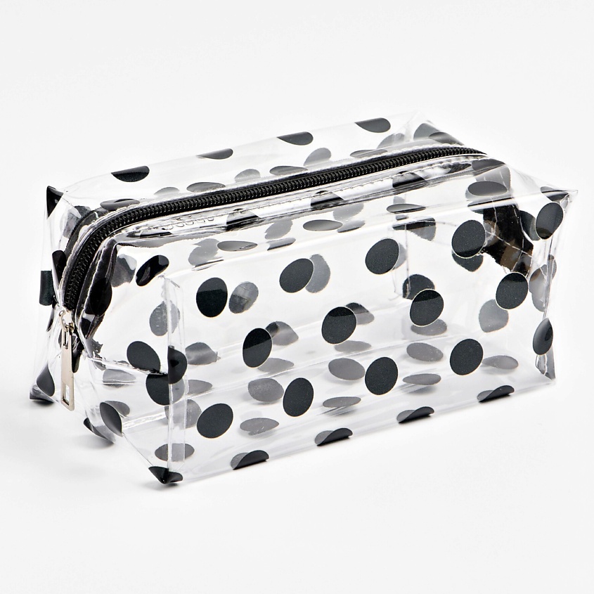 Изображение товара TRENDPLACE Косметичка пенал прозрачная органайзер дорожный, Черный