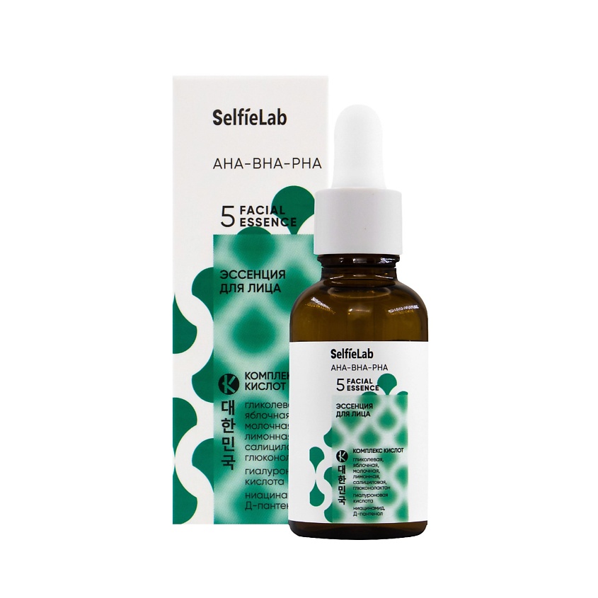 Изображение товара SELFIELAB Эссенция сыворотка для лица с кислотами для проблемной кожи, 30 мл