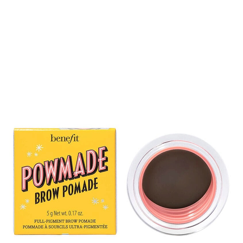 Изображение товара BENEFIT Помада для бровей высокопигментированная Powmade Eyebrow Pomade, 3.5 NEUTRAL MEDIUM BROWN