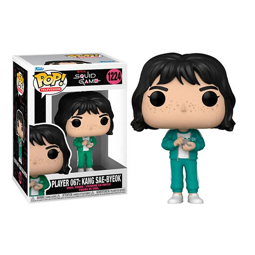 Изображение товара Фигурка FUNKO Squid Game Player 067 Kang Sae-Byeok 9,5см коллекционная игрушка