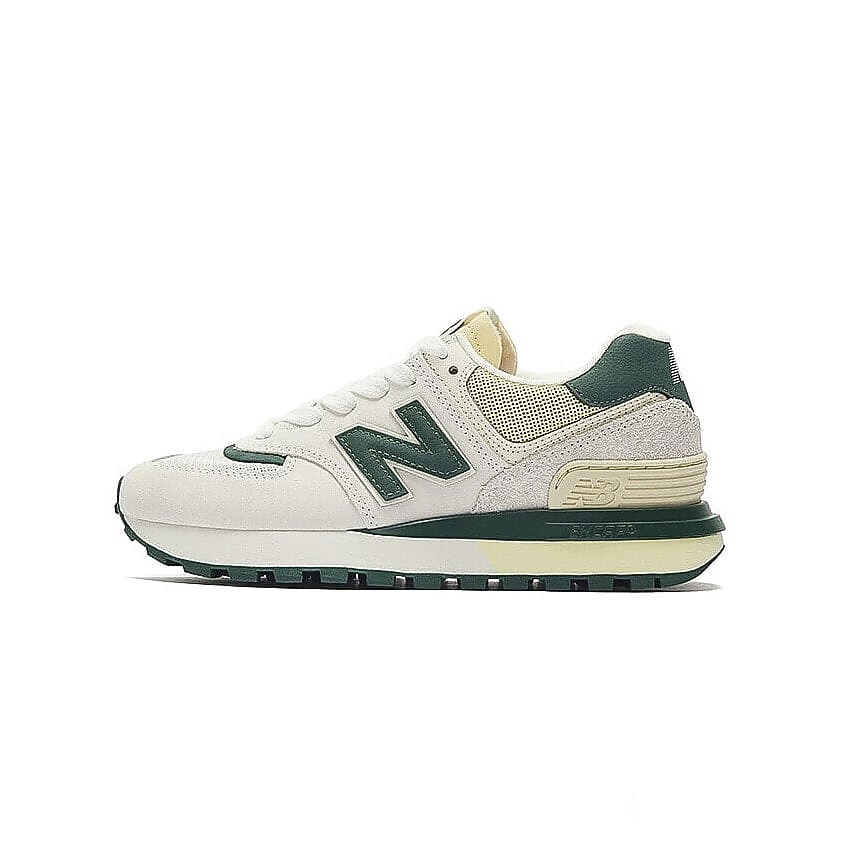 Изображение товара Кроссовки New Balance 574 Legacy White Pine Green мужские, спортивные, повседневные