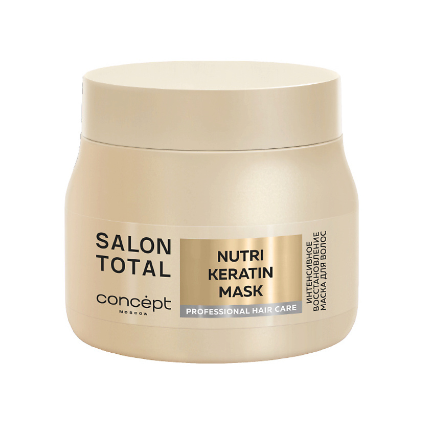 Изображение товара Маска для волос CONCEPT MOSCOW Salon Total интенсивное восстановление 500 мл