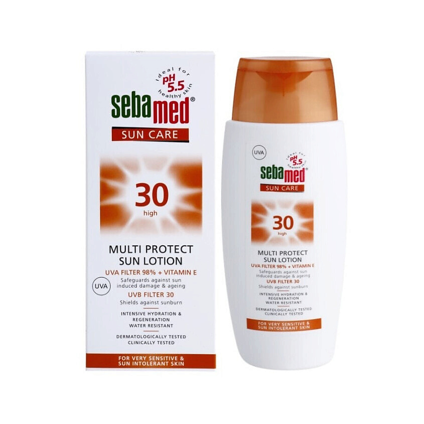 Изображение товара SEBAMED Солнцезащитный лосьон Multi Protect Sun Lotion SPF 30 PA+, 150 мл