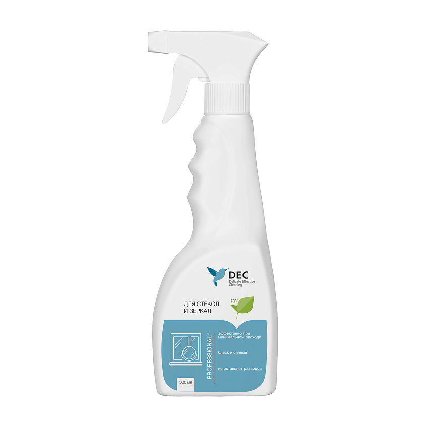 Изображение товара DEC Средство для чистки стекол и зеркал, 500