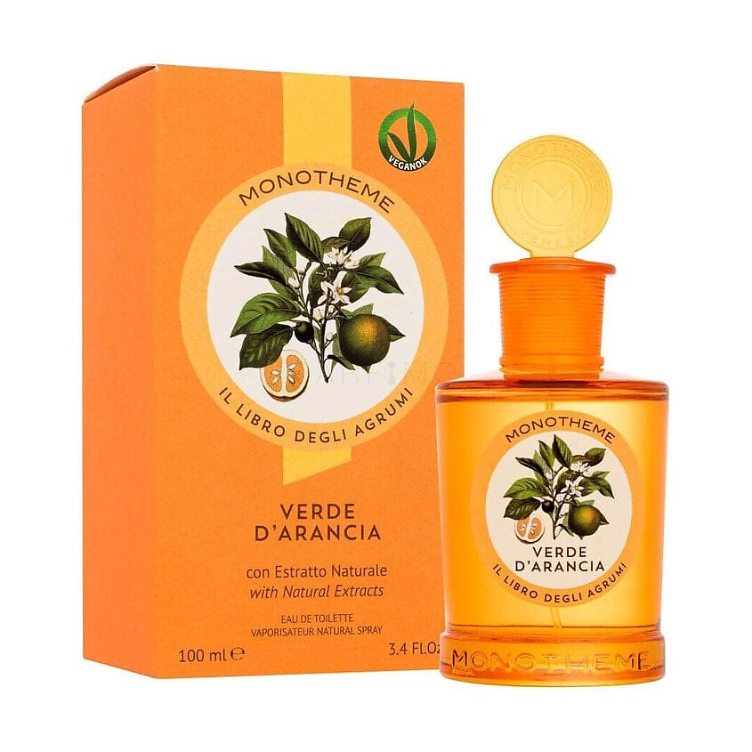 Изображение товара MONOTHEME Book of Citruses Verde d'Arancia 100 мл туалетная вода унисекс