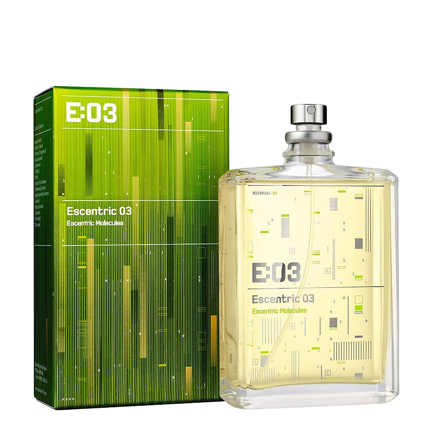 Изображение товара Escentric 03 туалетная вода Unisex 100 мл высокая стойкость свежий древесный аромат