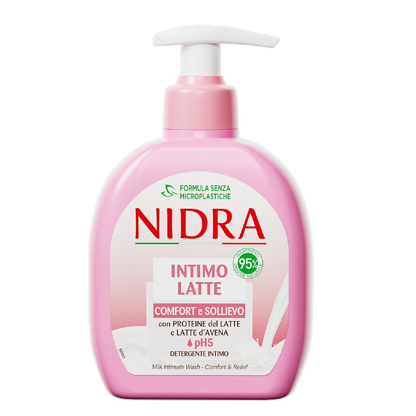 Изображение товара NIDRA Гель для интимной гигиены с молочными протеинами 520 мл комфорт и свежесть для женщин