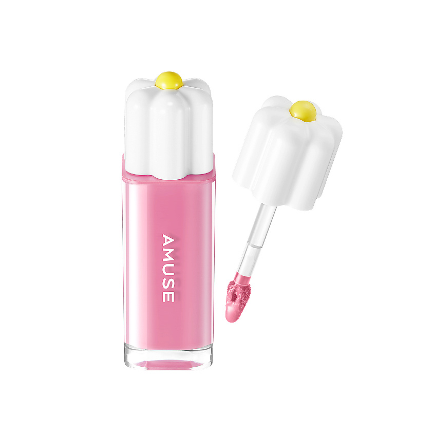 Изображение товара AMUSE Тинт для губ Dew Tint № 05 Strawberry, глянцевый эффект, 4 г