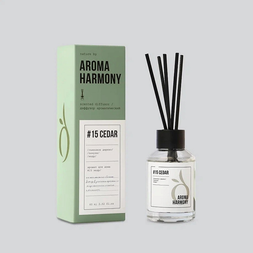 Изображение товара AROMA HARMONY Диффузор ароматический "#15 Cedar", 60 мл