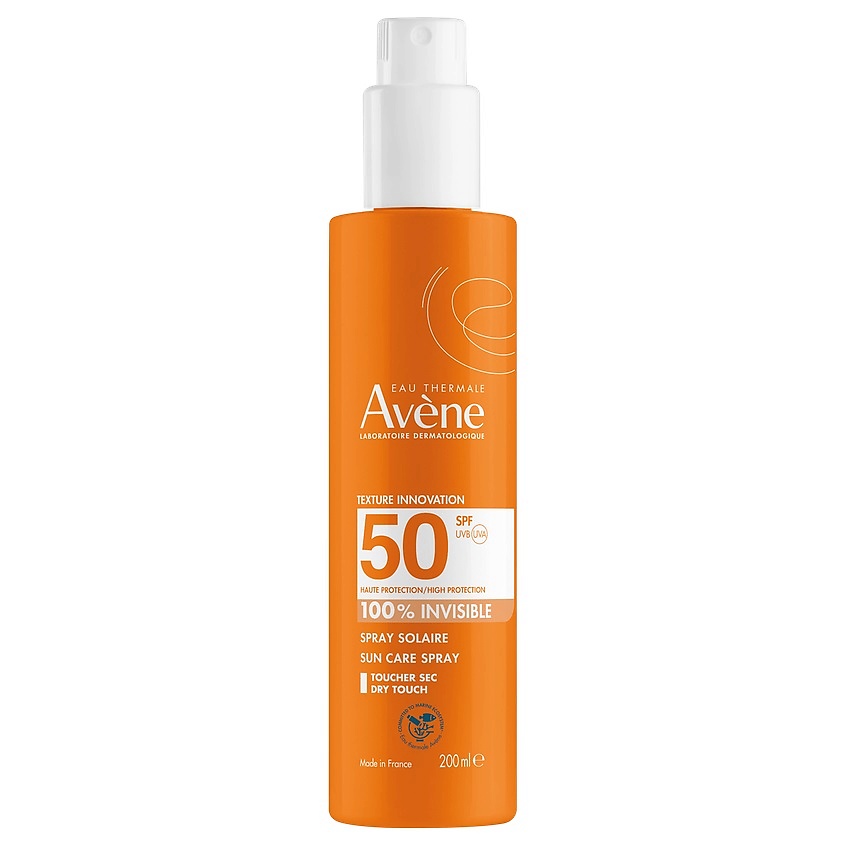 Изображение товара AVENE Невидимый солнцезащитный спрей для чувствительной кожи SРF 50 High Protection, 200 мл