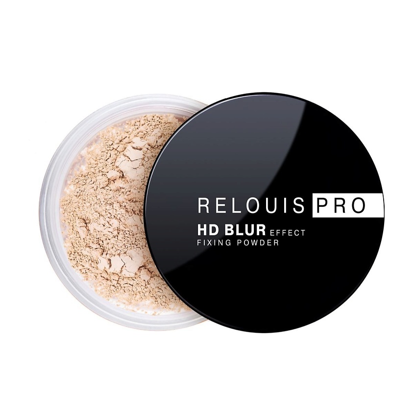 Изображение товара RELOUIS Пудра фиксирующая для лица PRO HD blur Effect Fixing Powder, 1 шт.