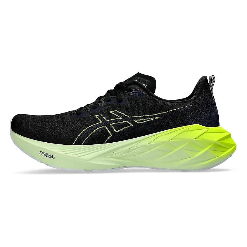 Изображение товара Кроссовки ASICS Novablast 4 Black Blue Expanse мужские, размеры EU