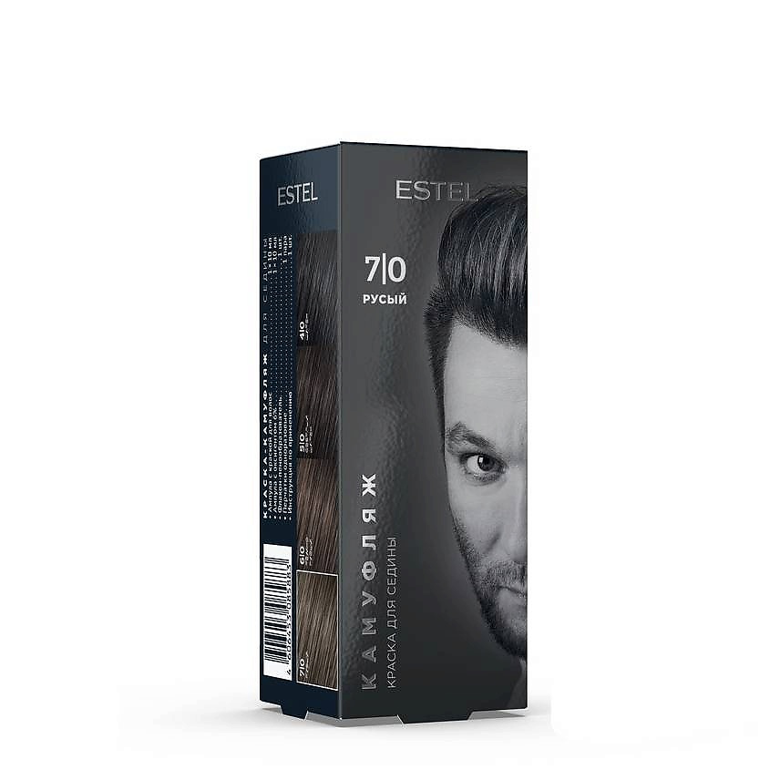 Изображение товара ESTEL PROFESSIONAL Краска-камуфляж для седины Alpha, 7/0 Русый, 20 мл