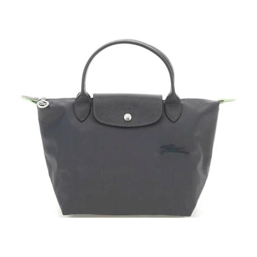 Изображение товара LONGCHAMP Сумка Le Pliage Green Recycled Nylon Handbag Small Size Women's Graphite Black, Черный