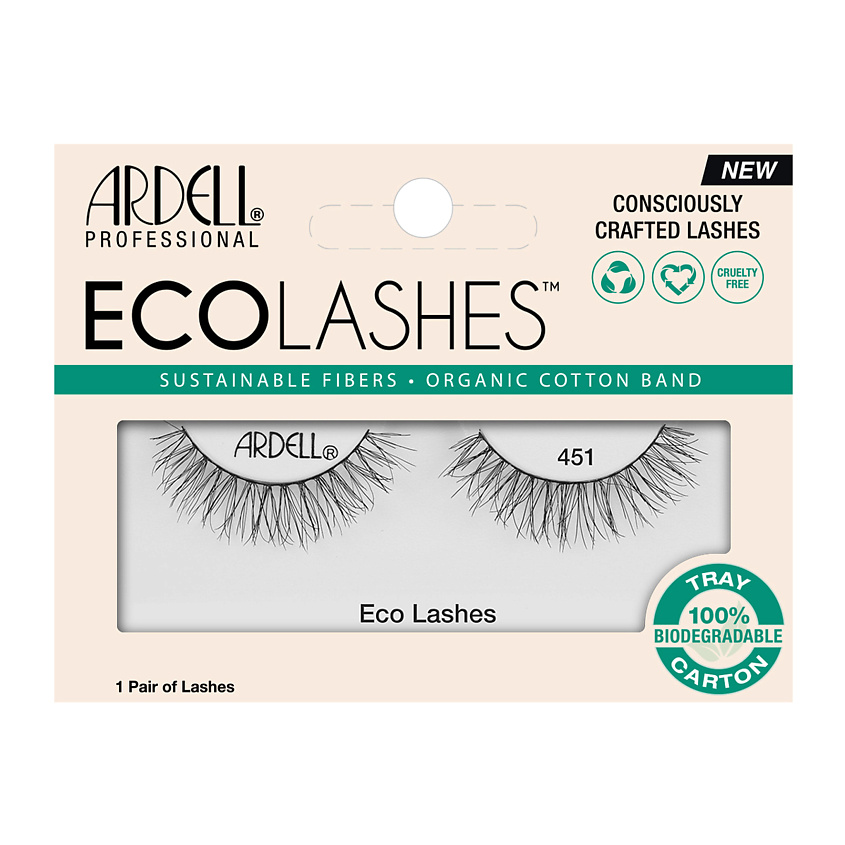 Изображение товара ARDELL 453 ЭКО Накладные ресницы, 1 шт.