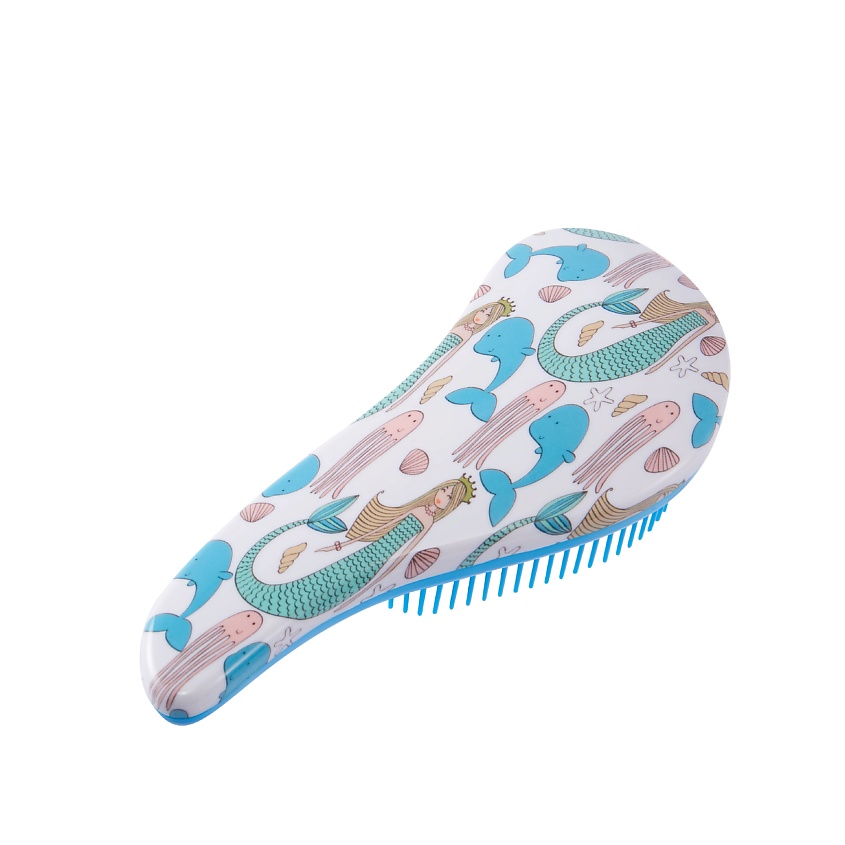 Изображение товара CHELAY Массажная расческа для влажных кудрявых спутанных тонких мокрых волос, Голубой