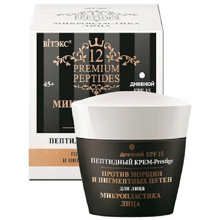 Изображение товара ВИТЭКС Крем-Prestige дневной против морщин SPF15 для лица 45 мл