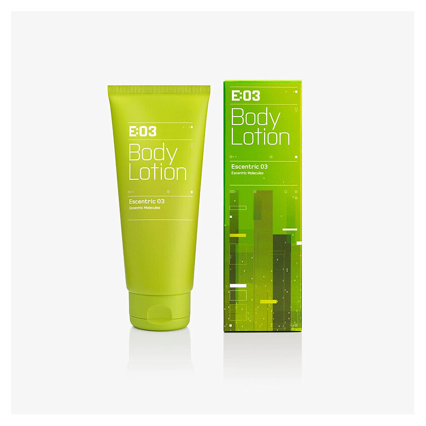 Изображение товара Парфюмированный лосьон для тела Escentric 03 200 мл с древесными нотами