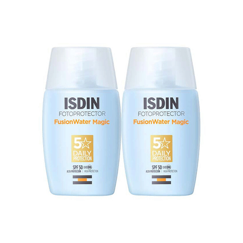 Изображение товара ISDIN Солнцезащитный лосьон Refreshing Sunscreen Lotion UV Protection SPF50, 50 мл+50 мл
