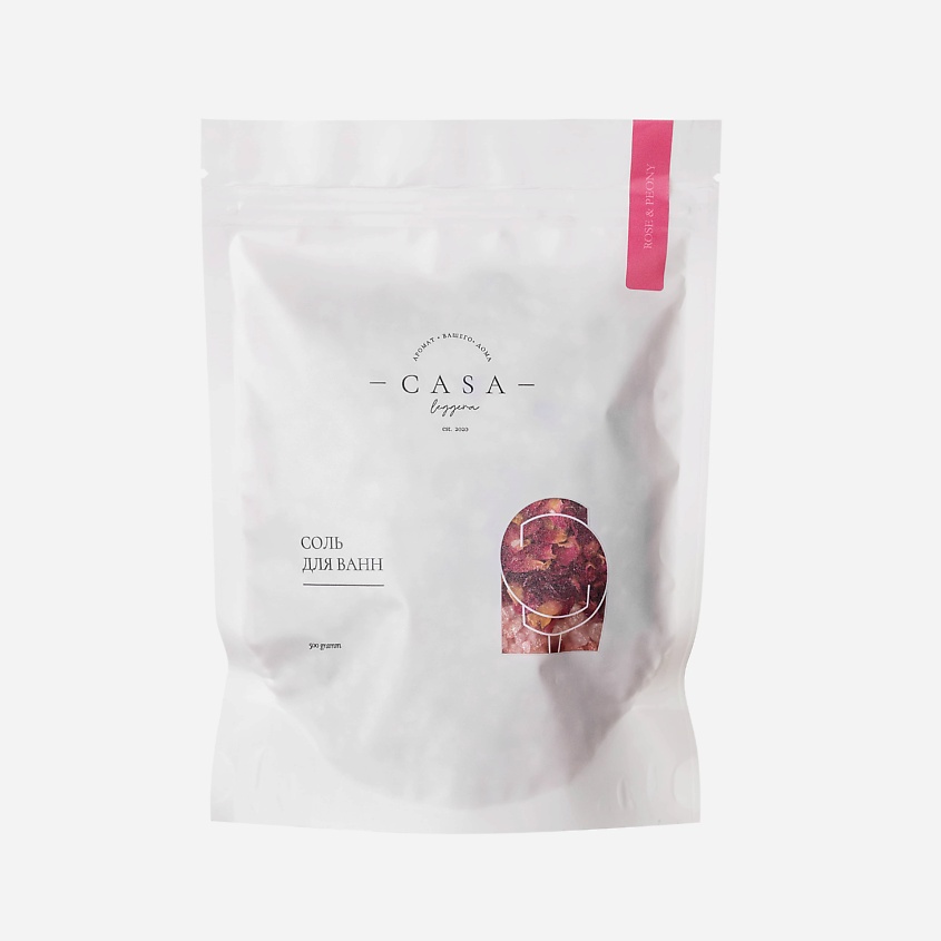 Изображение товара Соль для ванны CASA LEGGERA Rose & Peony - Уют и Расслабление