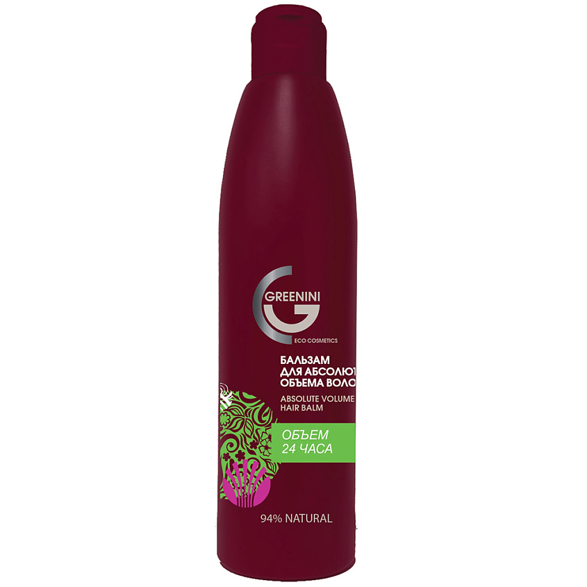 Изображение товара GREENINI Бальзам для абсолютного объема волос, 300 мл