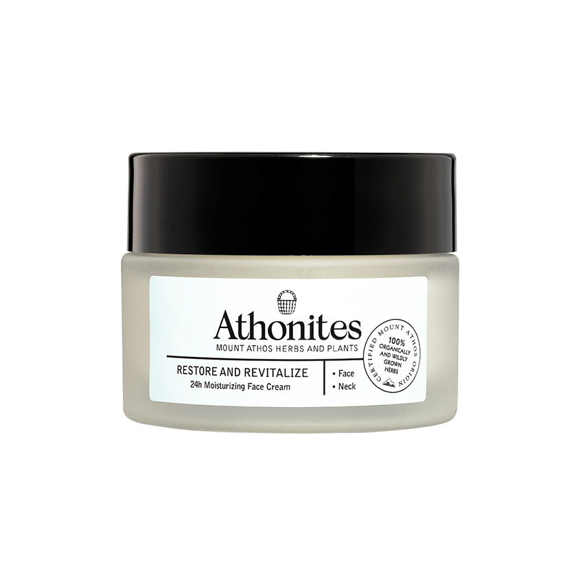 Изображение товара ATHONITES Восстанавливающий крем для лица «Увлажнение на 24 часа», 1 шт.