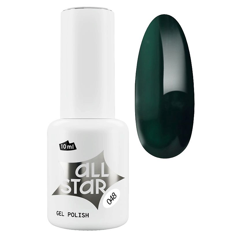 Изображение товара ALL STAR PROFESSIONAL Гель-лак для ногтей Houston, Houston 048; изумрудный