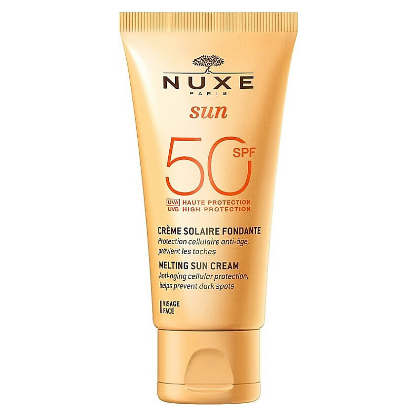 Изображение товара NUXE Солнцезащитный крем для лица SPF 50 50 мл быстро впитывающаяся эмульсия