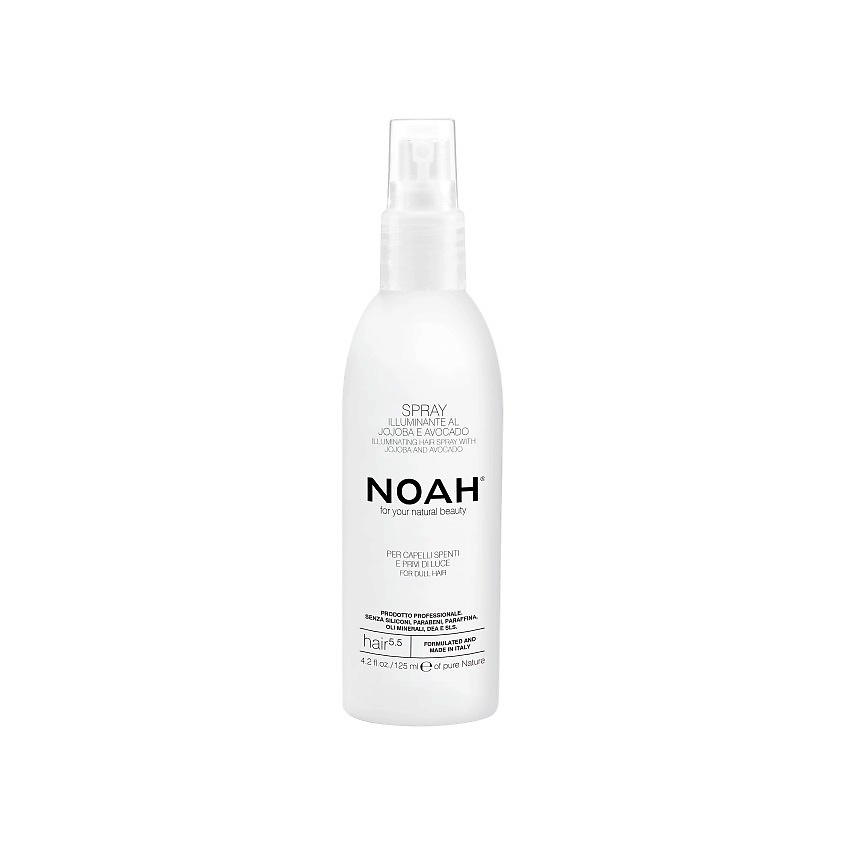 Изображение товара NOAH FOR YOUR NATURAL BEAUTY Спрей для волос осветляющий с маслом жожоба и авокадо, 125 мл