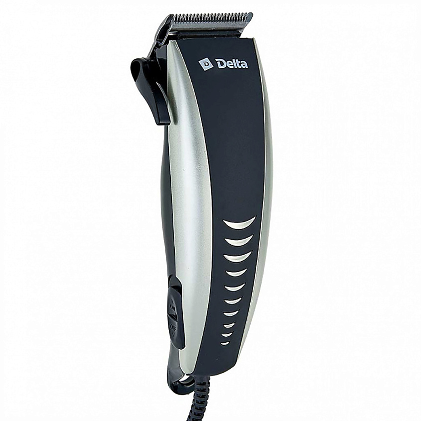 Изображение товара Машинка для стрижки волос DELTA DL-4051 серебристая с насадками 3-12 мм