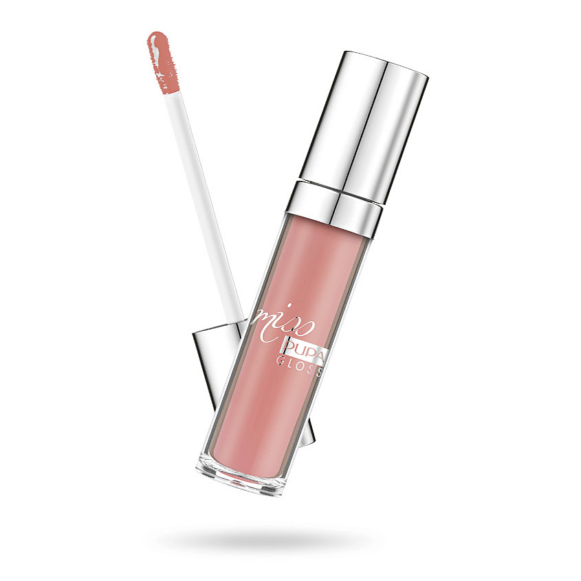 Изображение товара PUPA Блеск для губ MISS PUPA GLOSS № 201 Нежный абрикосовый 5 мл