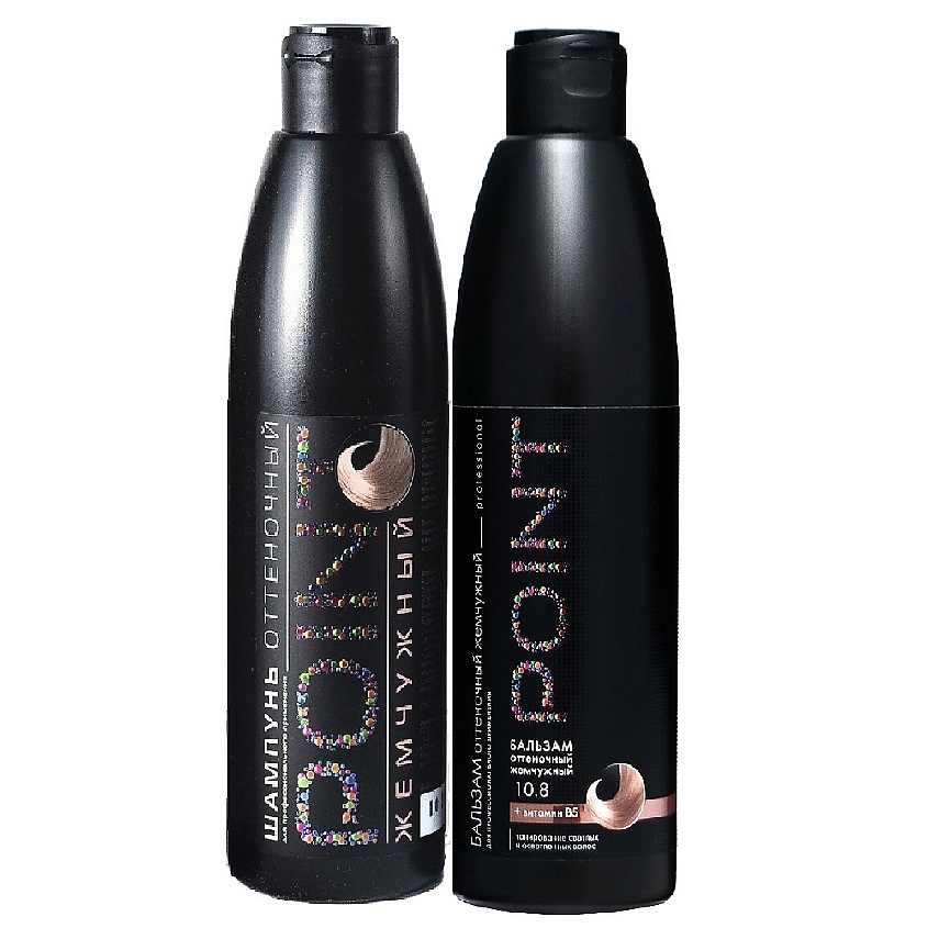 Изображение товара POINT Набор оттеночных средств Жемчужный, тон №10.8: шампунь + бальзам, 1 шт.