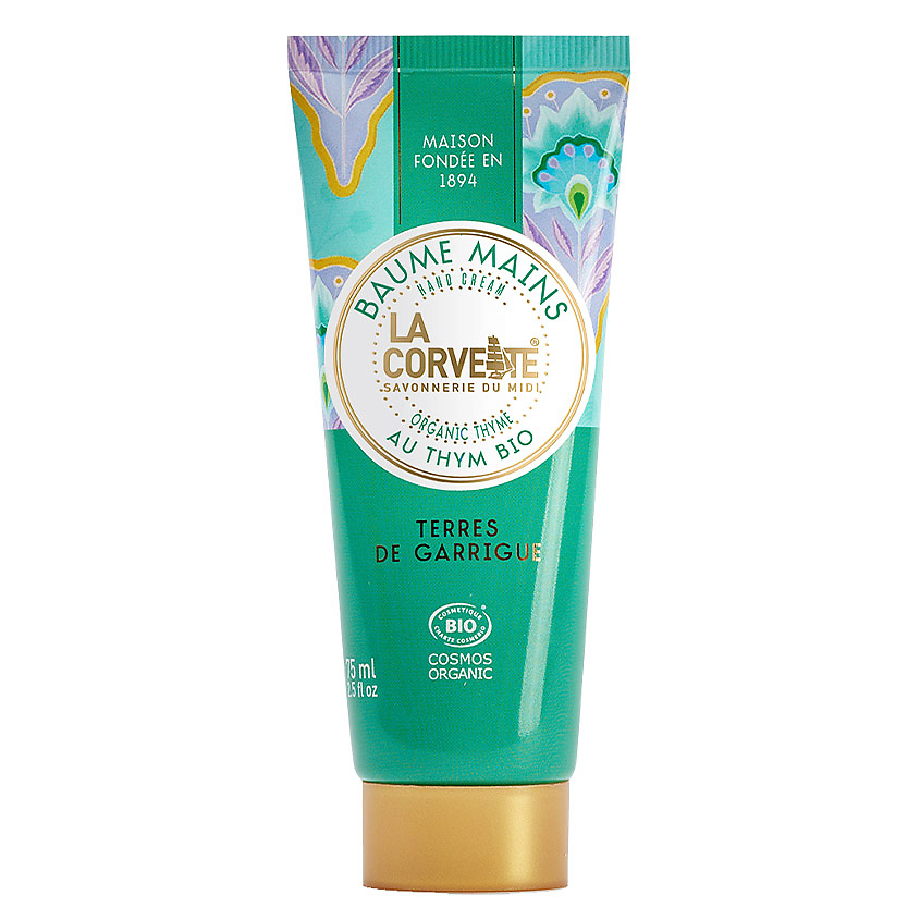 Изображение товара LA CORVETTE Крем для рук органический Гарригские земли Organic Thyme Hand Cream, 75 мл