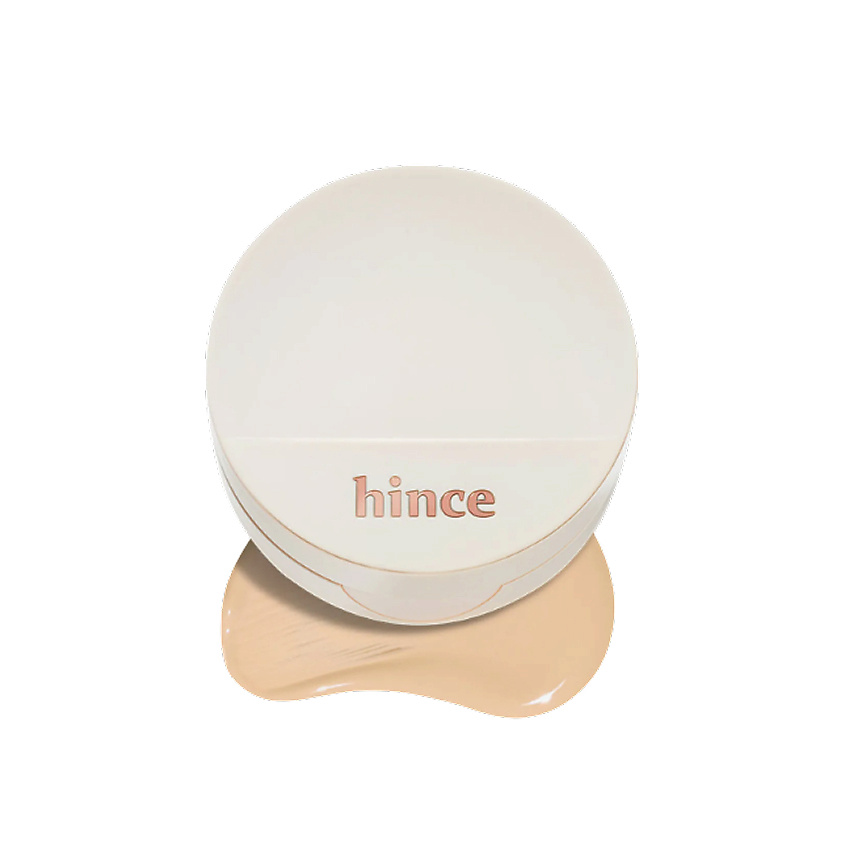 Изображение товара HINCE Кушон для лица с эффектом сияния Second Skin Glow Cushion SPF50+ PA++++, 23 Sand, 12 г