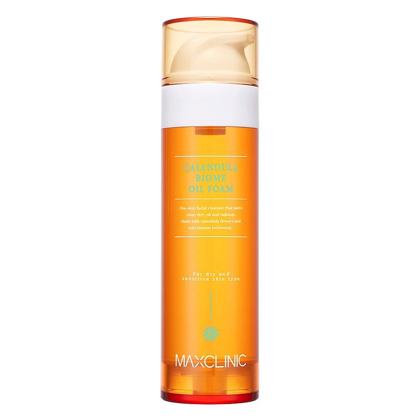 Изображение товара Гидрофильное масло-пенка для умывания MAXCLINIC Calendula Biome Oil Foam 110 г
