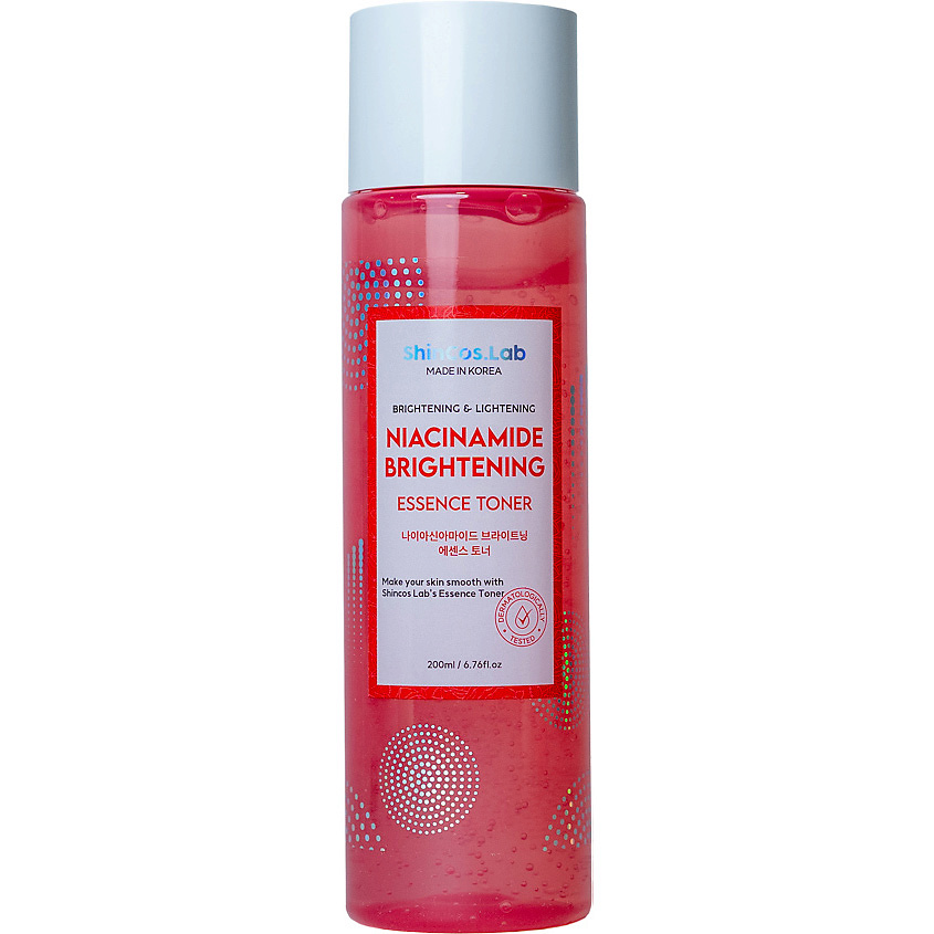 Изображение товара SHINCOS.LAB Тонер-эссенция с ниацинамидом и экстрактами, 200 мл