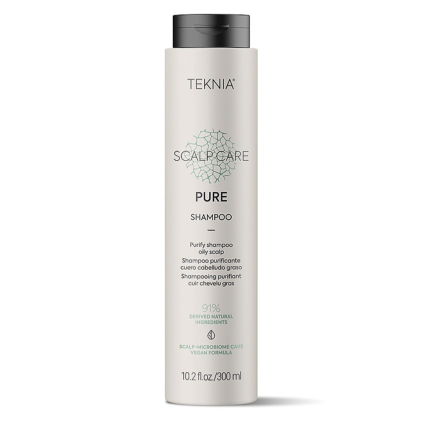 Изображение товара LAKME Шампунь глубоко очищающий для жирной кожи головы Teknia Scalp Care Pure Shampoo, 300 мл