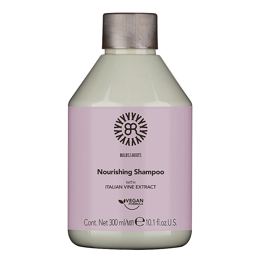 Изображение товара Питательный шампунь для сухих волос BULBS&ROOTS с экстрактом виноградной лозы 300 мл