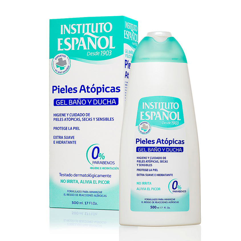 Изображение товара INSTITUTO ESPANOL Гель для ванны и душа линии ATOPIC SKIN, 500мл