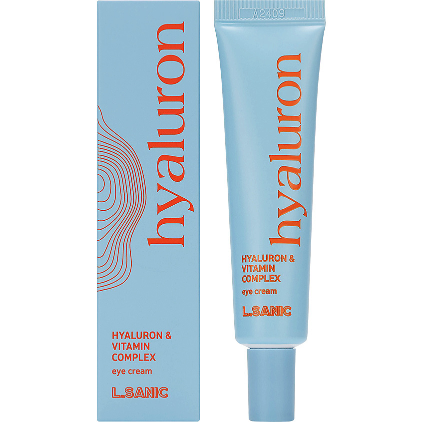 Изображение товара LSANIC Суперувлажняющий крем для кожи вокруг глаз с гиалуроновой кислотой и витаминами Hyaluron Eye Cream, 25 мл