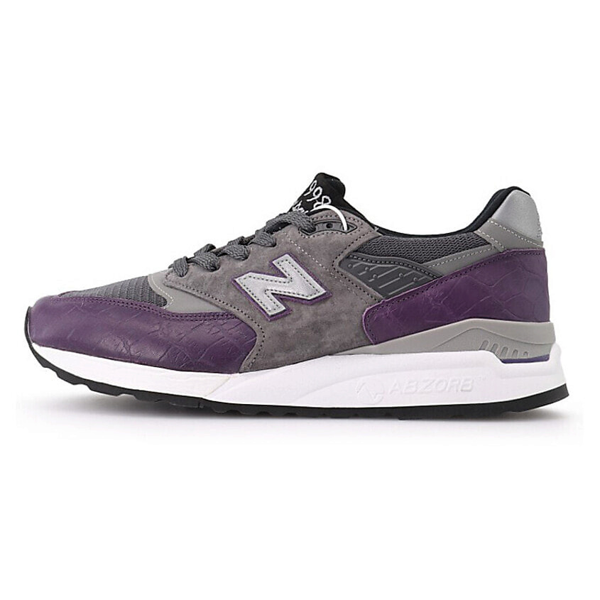 Изображение товара Кроссовки NEW BALANCE 998 MiUSA Purple Croc мужские 41.5 EU стильные и комфортные