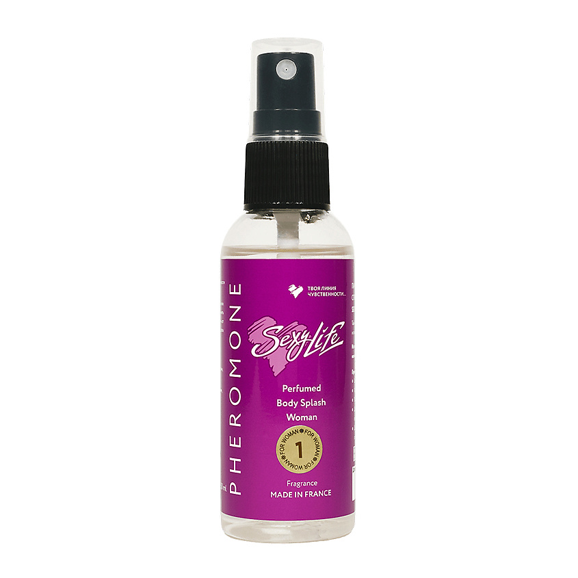 Изображение товара SEXY LIFE Парфюмированный спрей для тела с феромонами Женский №1, 50 мл