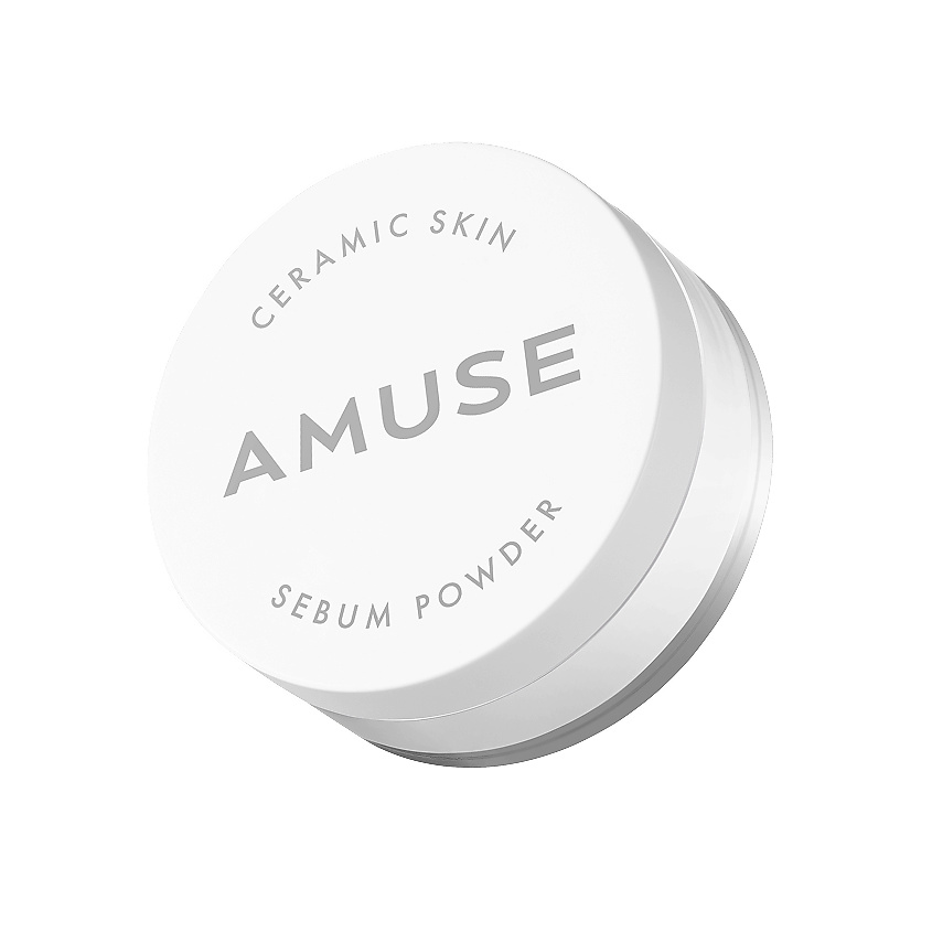 Изображение товара AMUSE Пудра для лица рассыпчатая Ceramic Skin Sebum Powder, № 01 Clear, 5 г