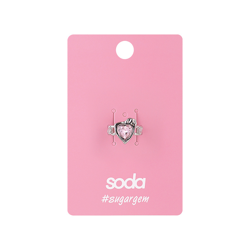 Изображение товара Кольцо Pink Heart от SODA - стильный акцент для вашего образа